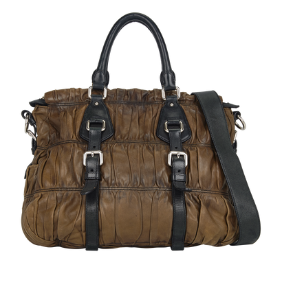 Gaufre Tote Bag, front view